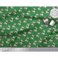 thumbnail image 2 of Soimoi Cotton Cambric Fabric Pug Dog Printed Fabric 1 Yard 42 Inch Wide, 2 of 3