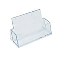 thumbnail image 3 of SagaSave Business Card Holder Display Stand Desktop Fits 50-400 Business Cards Acrylic Clear, 3 of 4