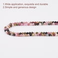 thumbnail image 3 of 190 Pcs Natural Faceted Beads 4mm Faceted Round Stone Beads Natural Loose Gemstone Beads Spacer Beads Faceted Crystals Beads Tourmaline, 3 of 7