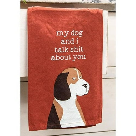 

CWI Gifts Brand My Dog and I Dish Towel G101671 By CWI Gifts