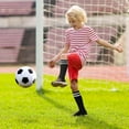 thumbnail image 5 of AIGIA 4 Pairs Childrens Football Socks Kids Football Socks Breathable Soccer Socks Long Football Sports Socks, 5 of 7