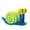 Green, variant on Sniffing Snail Dog Toy, Interactive Squeaky Hidden Food Puzzle Toy with Crinkle Paper, Durable Snuffle Tug of War Enrichment Toy for Small Medium Breed Dogs, Soft Plush - Purple