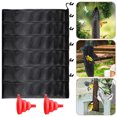 thumbnail image 3 of 6pcs Home Use Bird Fodder Storage Pouch Hanging Bird Feeding Bag Outdoor Bird Feeder, 3 of 8