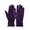 Purple, variant on Spencer Womens Touchscreen Gloves, Winter Warm Thermal Soft Lining Suede Texting Gloves Windproof for Cold Weather, Black