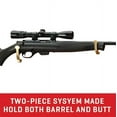 thumbnail image 6 of Allen Company Brass Wall Mount Gun Hanger Hook Set, Fits Most 12,20-Gauge & Firearms, 6 of 14