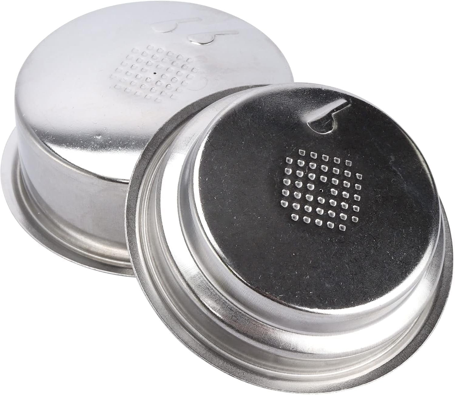 51mm Pressurized Espresso Filter Basket, 2 Pack Espresso Machines ...