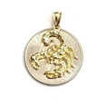 thumbnail image 3 of New 10k yellow gold scorpion Scorpio pendant charm zodiac sign fine jewelry 1.6g, 3 of 12