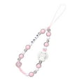thumbnail image 3 of EHJRE Beaded Phone Lanyard Wristlet Lightweight Cute Beaded Phone Case Wrist Strap 22cm, 3 of 9