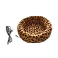 thumbnail image 1 of Almencla Pet Heating Pad Washable Plush Soft for Cat Dogs Warm Leopard print, 1 of 8