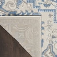 thumbnail image 5 of Nourison Elation Bohemian Medallion Indoor Rug Ivory Blue 2' x 3', 5 of 8