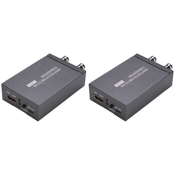 Convertidor Compatible Con AHD/TVI/CVI/CVBS A Adaptador Full HD 3MP/4MP/5MP/8MP