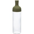 thumbnail image 1 of Hario Cold Brew Tea Wine Bottle, 750ml, Olive Green, 1 of 8