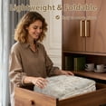 thumbnail image 6 of Uermei 9'x12' Large Area Rug for Living Room: Non-Slip Washable Stain Resistant Foldable Carpet for Bedroom Dining Room Office Home Decor - Camel, 6 of 9