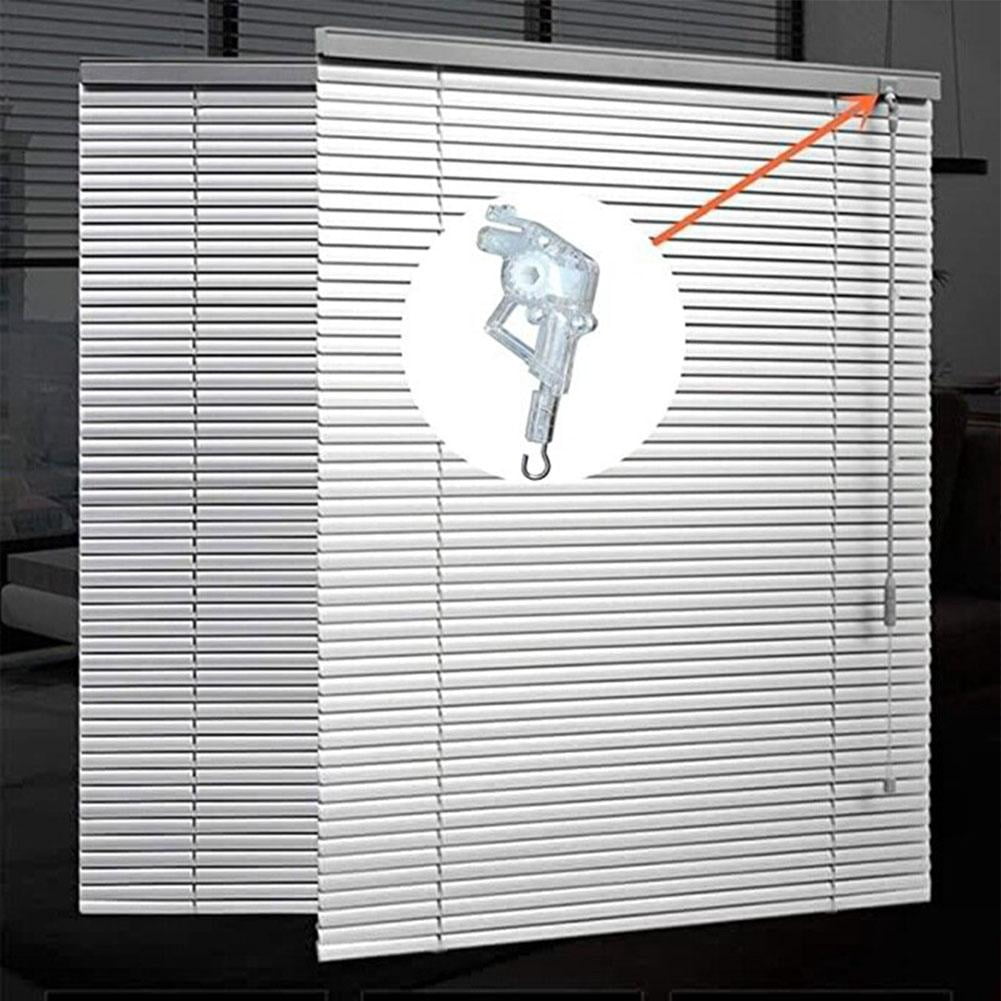 Low Profile Wand Tilter – Hexagon Blind Control Hook – Durable ABS, Easy Install – For Apartments, Hotels, Cafes, Libraries