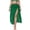Green, variant on Staron Summer Beach Cover Up for Women Sheer Mesh Swimwear Skirt Sleeveless Casual Vacation Party Loose Boho, White 3XL