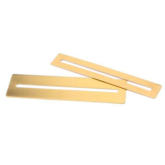 Pack of 2 Repair Tool Golden Plate Beginners Beginners Professional Craftsmanship Rub Plate Instrument Accessories Fretting Set Guitar Supplies