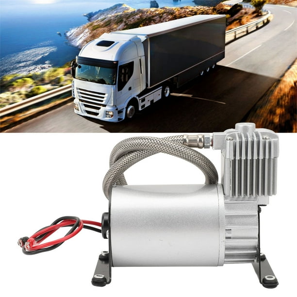 Compresor de aire de 12v 24 V, Reemplazo de metal de 150 psi compresor de aire de bocina para camiones para camionetas
