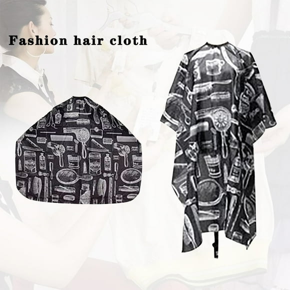 RYRDWP Cut Pattern Hair Tarpaulin Salon Barber Hairdressing Shawl