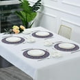 thumbnail image 2 of SKYSONIC American Flag Round Placemats for Dining Table Non-Slip Heat-Resistant Polyester Table Mats Set of 1 Washable Table Mats for Kitchen Dining Table Decoration (926), 2 of 7