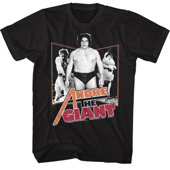 Andre The Giant Andre Black Adult T-Shirt 4Xlt