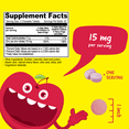 thumbnail image 2 of VitaWorks Kids Zinc 15mg Chewable Tablets  - Cherry Flavor - Vegan, GMO-Free - Dietary Supplement for Immune Support - for Children - 120 Chewables, 2 of 7