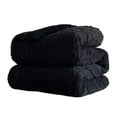 thumbnail image 3 of JML 3 Piece Sherpa Blanket For Bed,Winter Warm 3 Ply Fleece Borrego Blanket,King 79"x 91",Black, 3 of 8