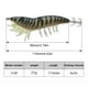 thumbnail image 4 of Señuelo Luminoso para Pesca Mar Camarón Patas Blandas Anzuelos Calamar Cebo (), 4 of 4