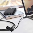 thumbnail image 5 of 50pcs Black Adhesive Cable Clips, Cable Tidy, Electrical Wire Organizer Cable Management, 5 of 5