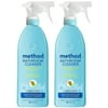 Method Tub-N-Tile Bathroom Spray Cleaner, Eucalyptus Mint, 28 oz, 2 pk