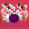 thumbnail image 3 of CafePress - Bowling Problem Women's Dark T Shirt - Women's Traditional Fit Dark T-Shirt, 3 of 4