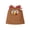 Brown, variant on BemeyourBBs Toddler Baby Girls Thanksgiving Outfit Baby Girl Fall Thanksgiving Overall Dress Clothes Kids Turkey Embroidery Sleeveless Bows A-line Tank Dress 12 18 24 Months 2 3 4 5 Years