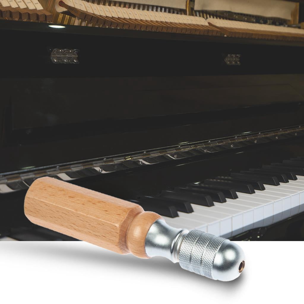 LeeQinersw Wood Handle Piano Tool Tuner Spanner Wrench Lever Repair Maintenance Tools