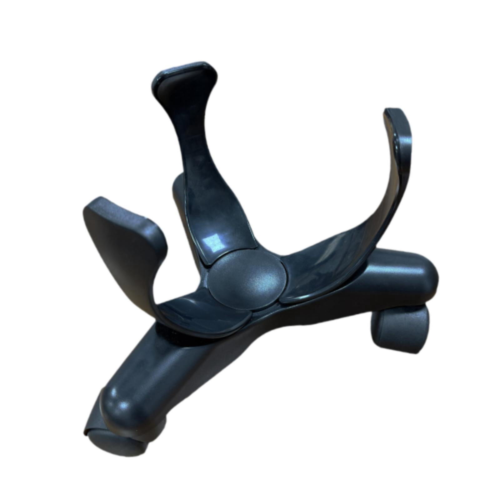 harayaa Low Center Dribbling Sliding Clamp Improve Skills Professional with 360 degree Casters Basketball Training Equipment Flexible Clamp Black