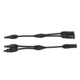 thumbnail image 2 of Un par de conectores solares de 1000 V de corriente continua y adaptadores paralelos de rama y conectores de cable de paneles solares, 2 of 10