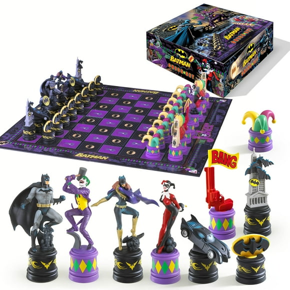 Set de ajedrez The Noble Collection Batman The Dark Knight vs Joker