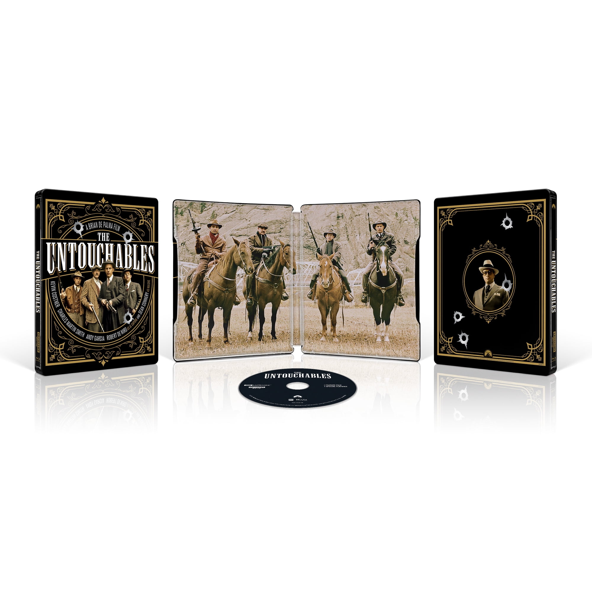 Untouchables, The (Steelbook) (4K Ultra HD) Paramount Pictures Corporation, Crime