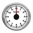 thumbnail image 1 of 52mm Clock Gauges Instrument Panel Hour Meter 0-12 Hours Display With LED Backlight For Car Boat Motorcycle 9-32v ,Easy to Calibrate, 1 of 7