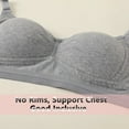 thumbnail image 4 of Sport Crop Cami Bras Molded Microfiber Cotton Developed No Wire Bras for GirlsAdjustable A-Cup, 4 of 6
