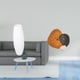 thumbnail image 2 of Cubierta de lámpara de pie,Lámpara de pie decorativa con pantalla de papel de arroz,Lámpara de pie clásica con pantalla y accesorios de iluminación,Reloj de pared,Reloj de pared, 2 of 8