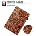 thumbnail image 5 of Dteck Folio Case for iPad 10th Generation 10.9 Inch 2022, Slim Cute Pattern Flip Stand Case Auto Wake Sleep Smart Cover for iPad 10th Gen, Yellow Leopard Print, 5 of 7