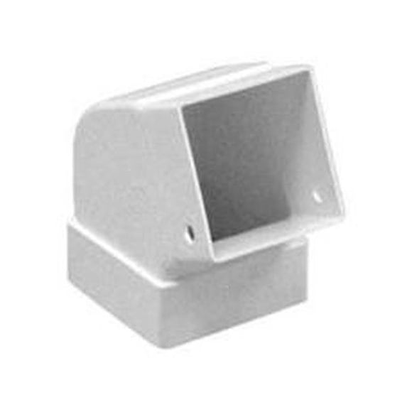 Contemporary Style Gutter Elbow - Vinyl, Brown