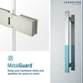 thumbnail image 6 of Ove Decors Tampa 58-1/16 in. W x 72 in. H Alcove Frameless Hinge Shower Door in Chrome, 6 of 16