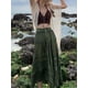 thumbnail image 4 of Falda midi Fairycore para mujer, estilo vintage con estampado floral, cintura alta, volantes, estilo años 90, estilo grunge, para fiestas y vacaciones., 4 of 6