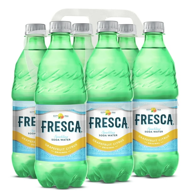 Fresca Bottles, 16.9 fl oz, 6 Pack