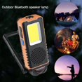thumbnail image 3 of Luz de trabajo COB multifuncional Altavoz compatible con Bluetooth Modo portátil 6 Tmvgtek Para estrenar, 3 of 6