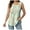 Light Green, variant on vigerkar Women's Summer Tank Tops Pleated Crew Neck Floral Solid Loose Fit Casual Sleeveless Flowy Boho Tunic Shirts (Light Green, XXL)