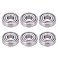 thumbnail image 2 of 10Pcs Mini Bearing Single Row Rolling Stainless Steel Mechanical Tool Accessories S6304Z, 2 of 8