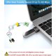 thumbnail image 3 of 4-Pack USB to USB-C Adapter, Type-C Female to A Male Car Charger Converter for New iPhone 16 Pro Max Plus, 3 of 5