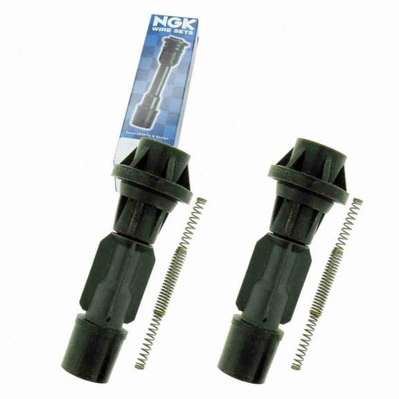 2 pc NGK 58973 Ignition Coil Boots for 02538 124019 2538 35-7009 50047 50047-1 671-4284 702473 SPB169 SPP106E Direct Spark Plug Wire Fits select: 2006-2013 MAZDA 3, 2006-2009 FORD FUSION