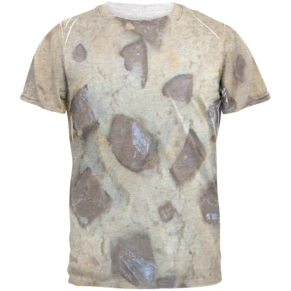 Chocolate Chip Cookies Chunks Mens T Shirt Heather White 2XL